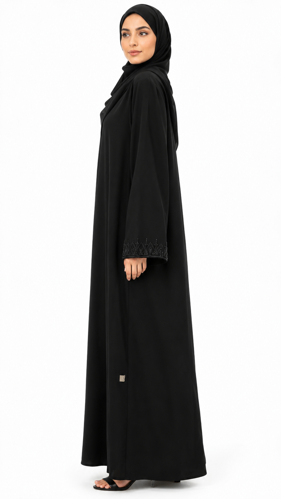 Noir Majesty Abaya 10015