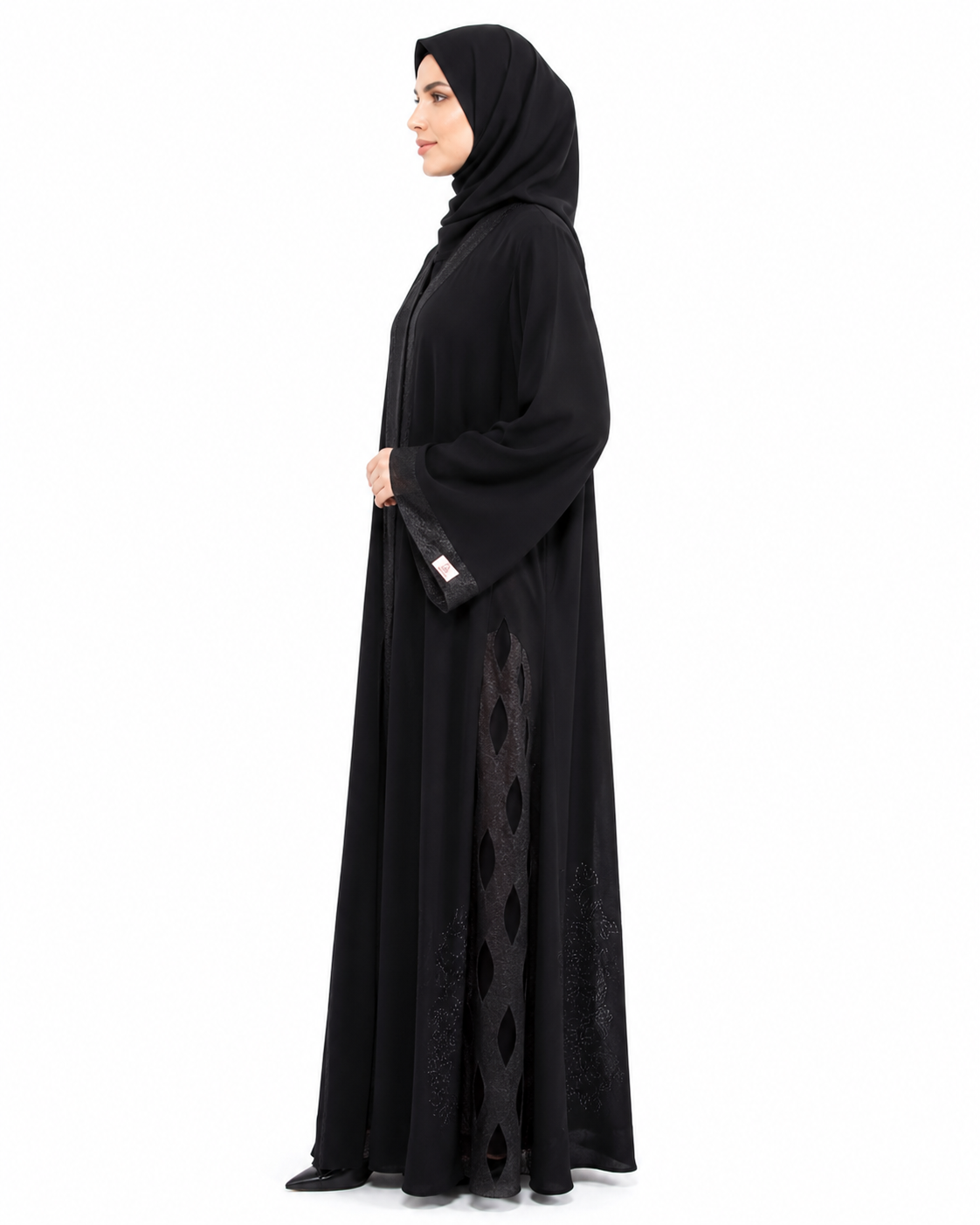 Celestial Noir Abaya 10023