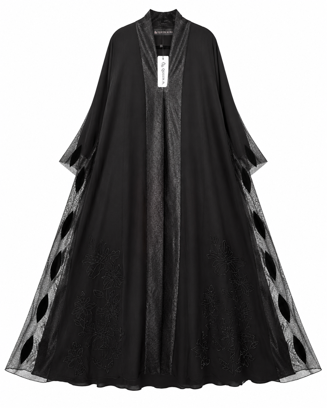 Celestial Noir Abaya 10023
