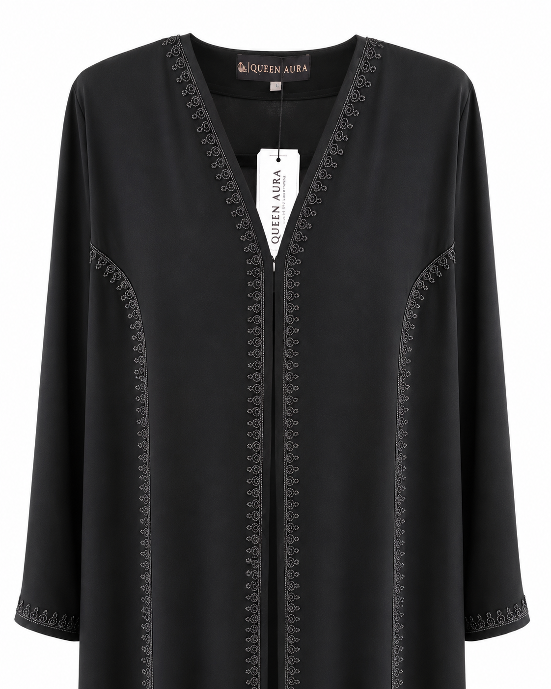 Noir Line Abaya 10037
