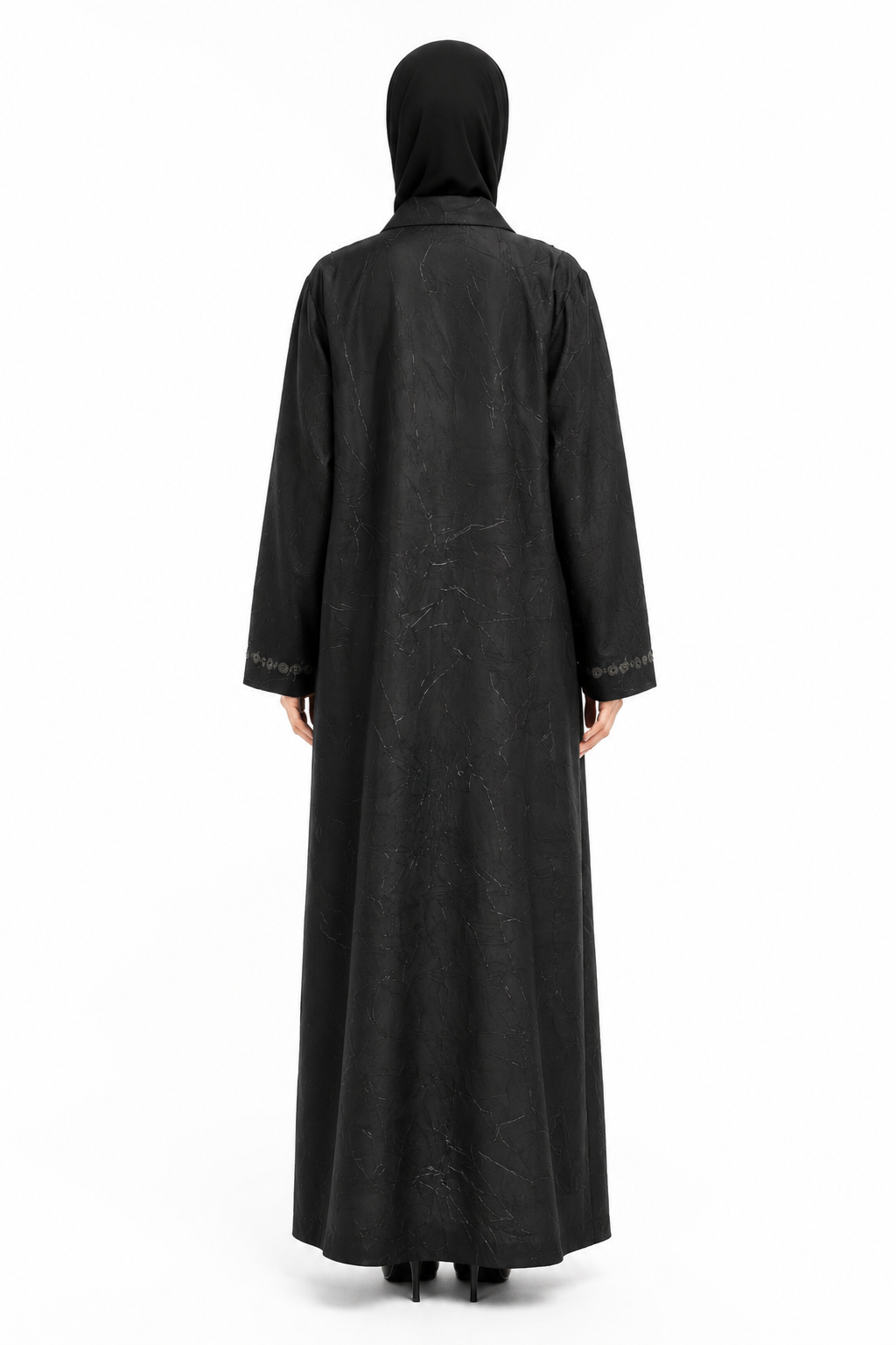 Noir Olive Heritage Abaya 10024