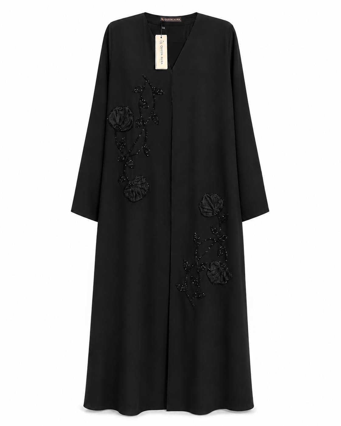 Midnight Rose Abaya 10018