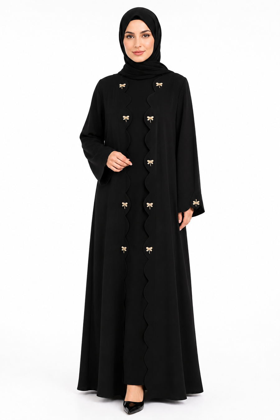 Butterfly Elegance Abaya 10028