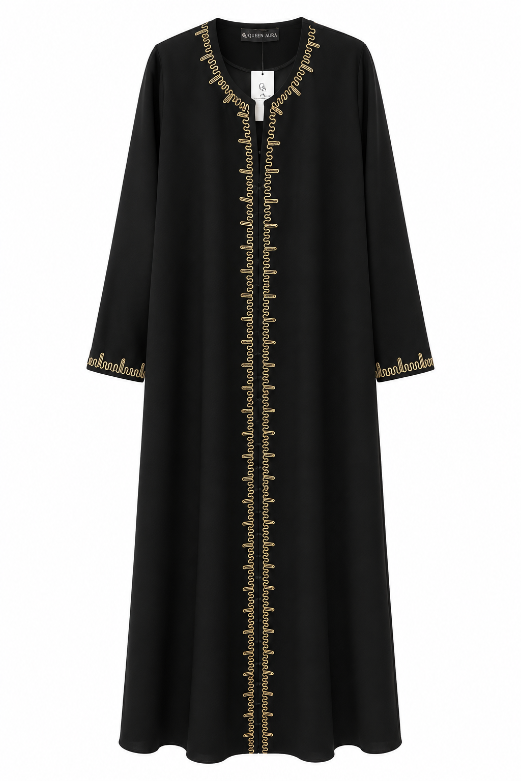 Royal Gold Line Abaya 10027
