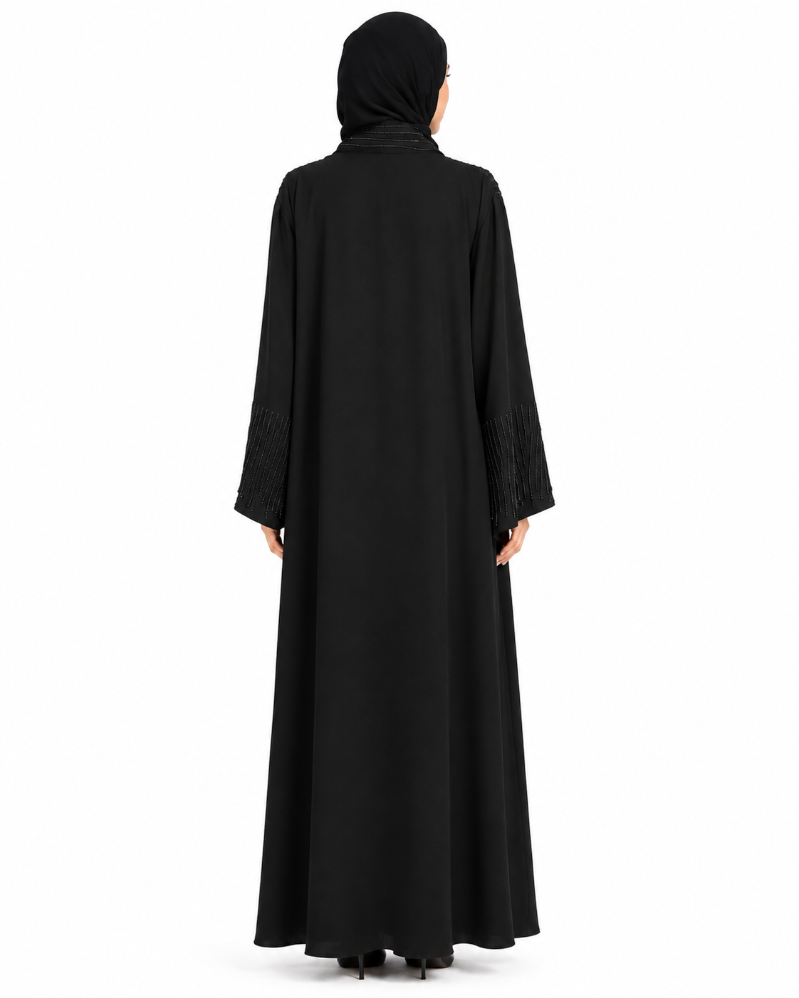 Midnight Cascade Abaya 10030