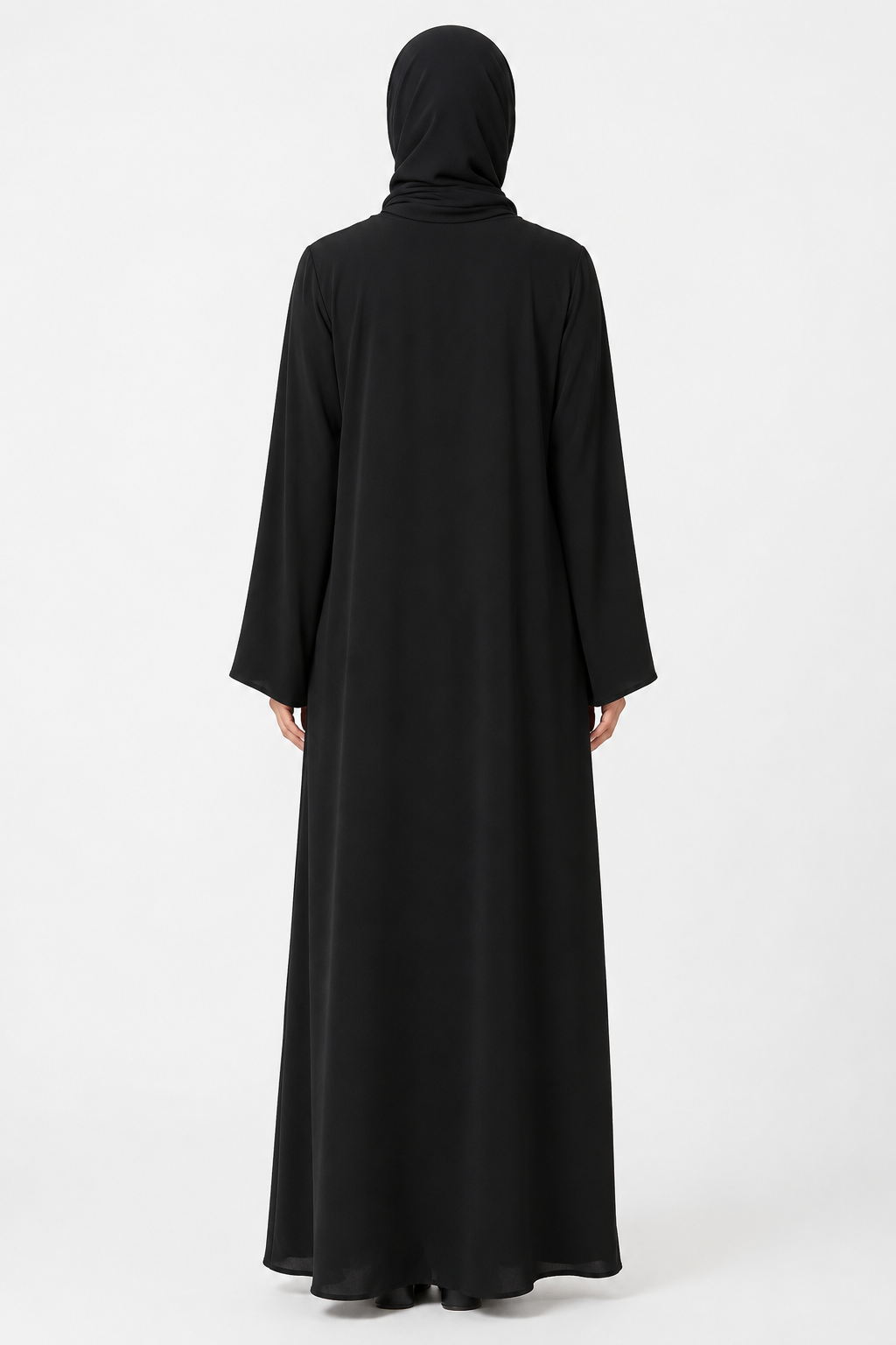 Midnight Rose Abaya 10018