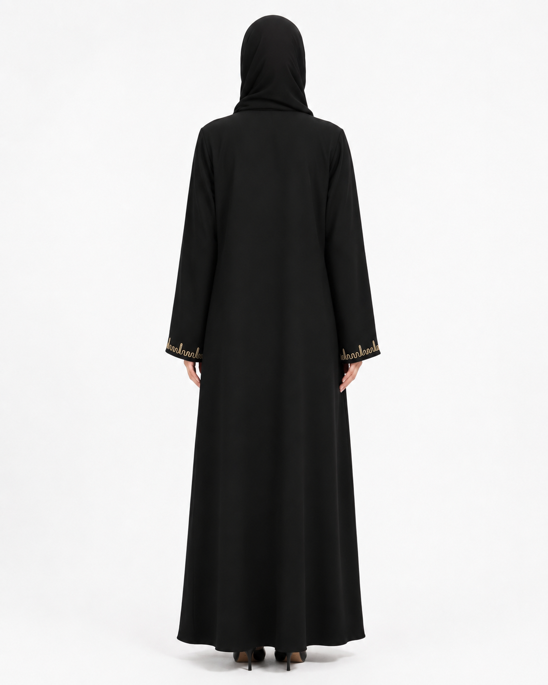 Royal Gold Line Abaya 10027