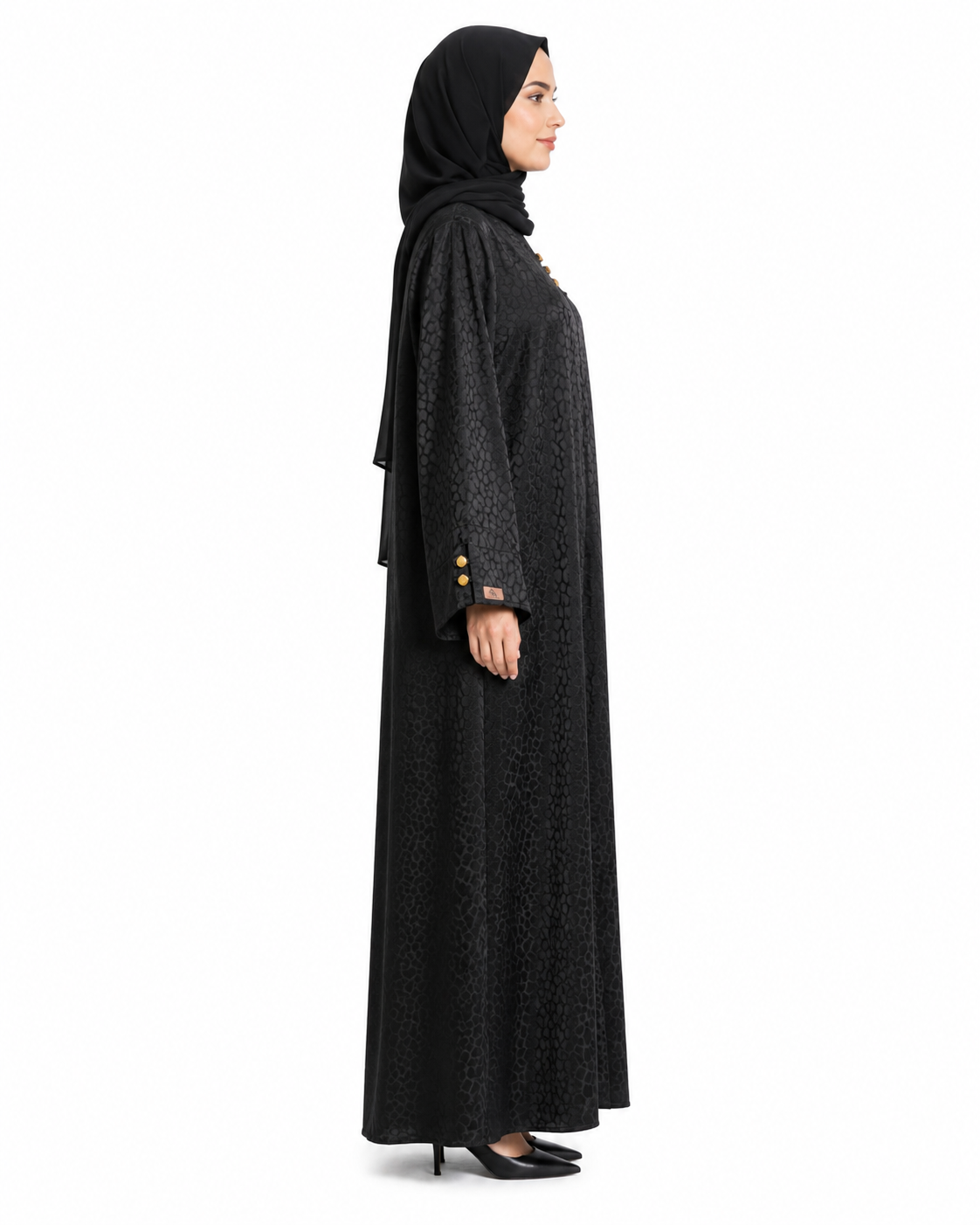 Midnight Onyx Abaya 10035