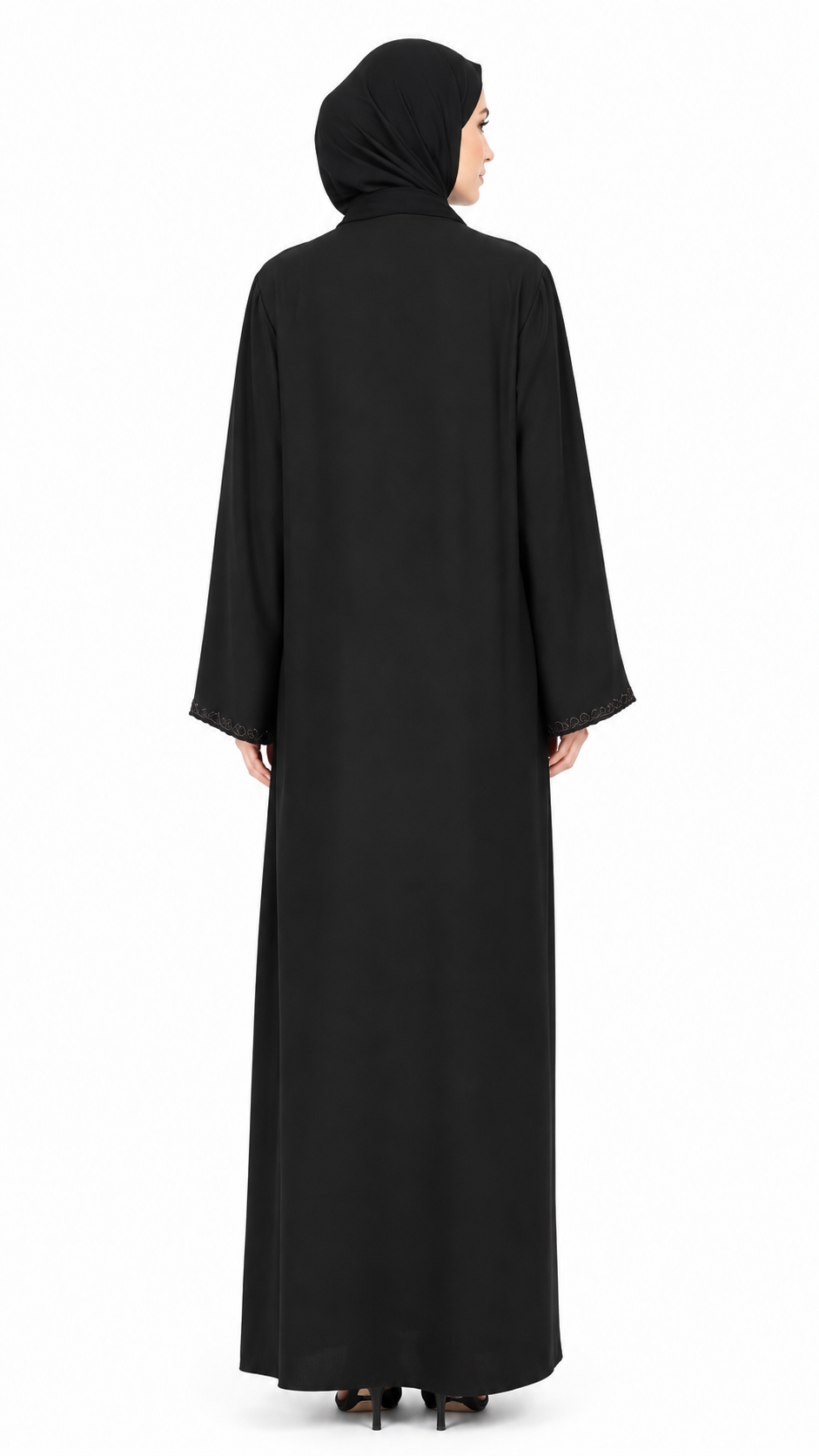 Golden Vine Abaya 10017
