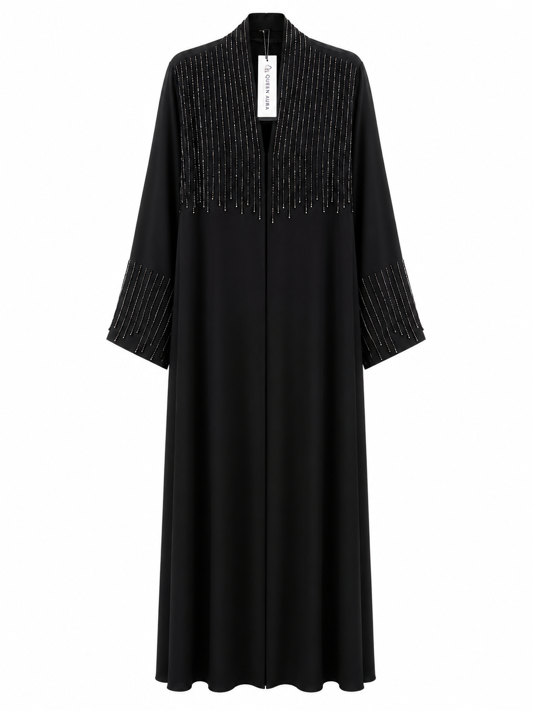 Midnight Cascade Abaya 10030