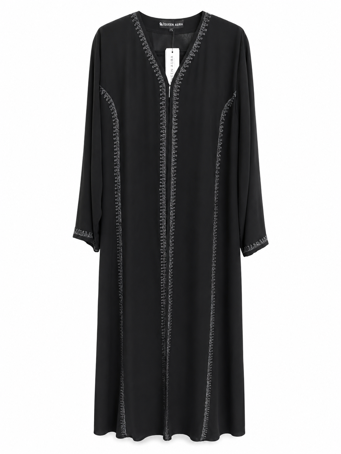 Noir Line Abaya 10037