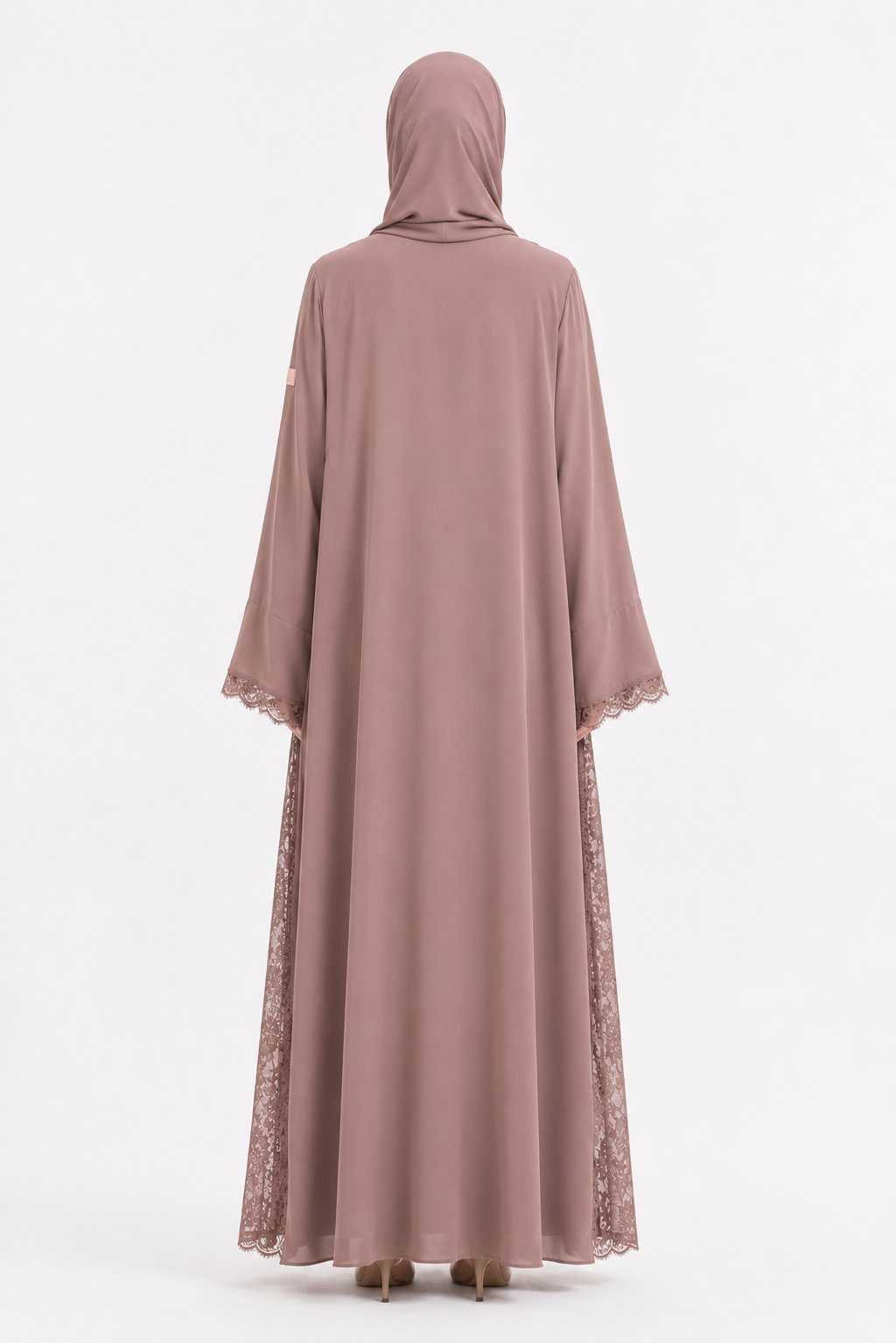 Veil Dentelle Abaya 1002-43