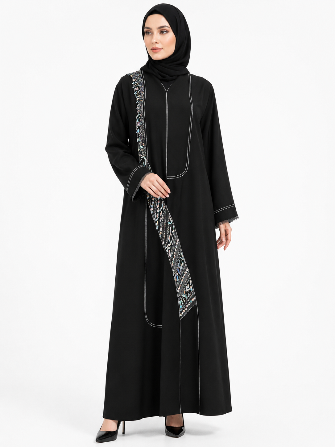 Noor Mosaic Abaya 10031