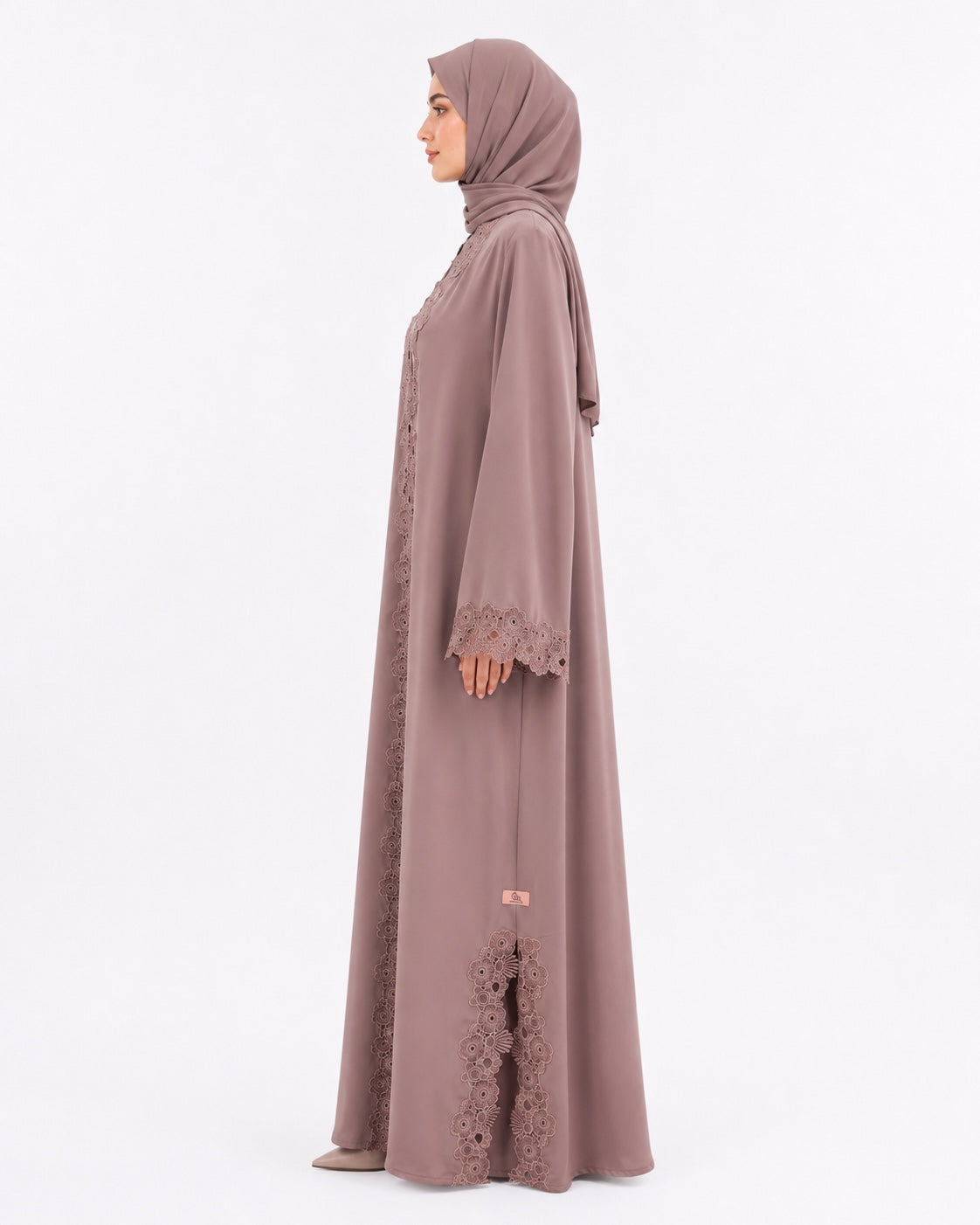 Queen Aura abaya QA10071 side view